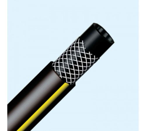 Шланг поливальний Aquapulse Black Crystal 20 м 5/8" Армовані шланги для поливу городу Водяний шланг
