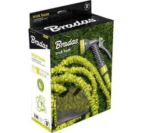 Розтягується шланг Bradas Trick Hose WTH515BL 5-15 м салатовий