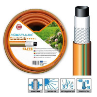 Шланг поливальний Aquapulse Elite 20 м 5/8" Армований шланг для поливу Водяний шланг для поливу