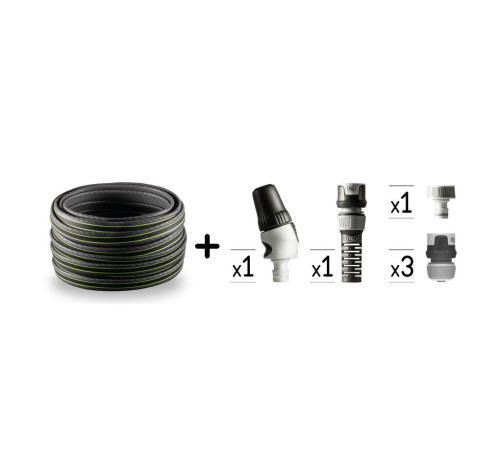 Бокс зі шлангом Fitt Freel 1/2" 20 м Бокс зі шлангом для поливу газону Садовий бокс зі шлангом