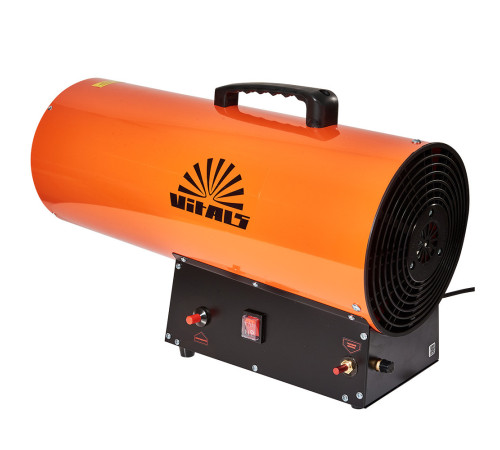 Теплова гармата газова Vitals GH-502 605×250×360 мм Обігрівач газовий Промисловий тепловентилятор газовий