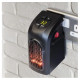 Тепловентилятор Handy Heater 400 Вт 165х100х85 мм Компактний кімнатний нагрівач Електричний тепловентилятор з таймером