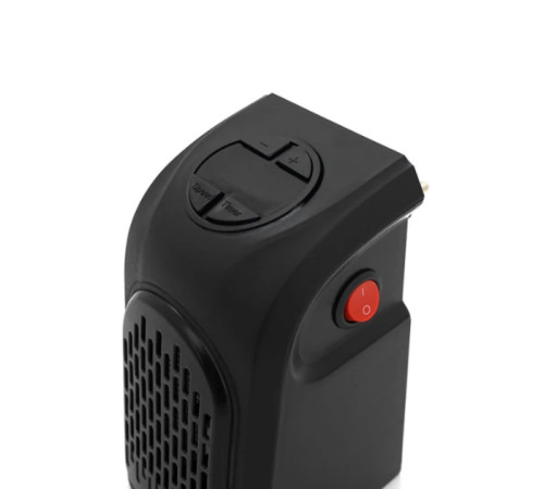 Тепловентилятор Handy Heater 400 Вт 165х100х85 мм Компактний кімнатний нагрівач Електричний тепловентилятор з таймером