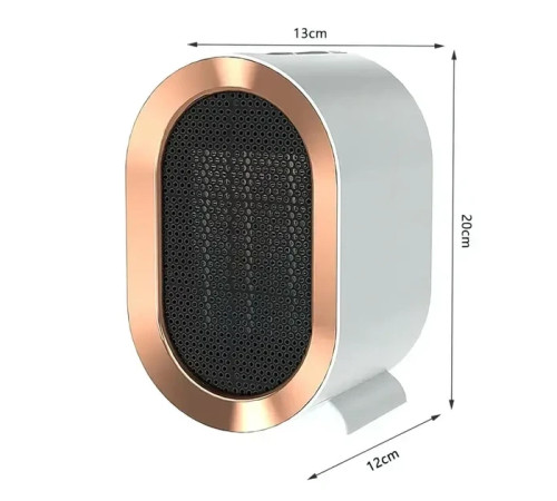 Обігрівач настільний Air Heater 1200W 200х120х130 мм Настільний міні обігрівач Тепловентилятор міні