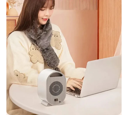 Обігрівач настільний Air Heater 1200W 200х120х130 мм Настільний міні обігрівач Тепловентилятор міні