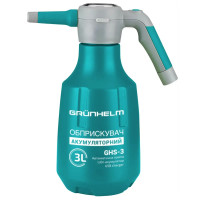 Обприскувач акумуляторний Grunhelm GHS-3 3 л Акумуляторний обприскувач на 3 л Грюнхельм обприскувач