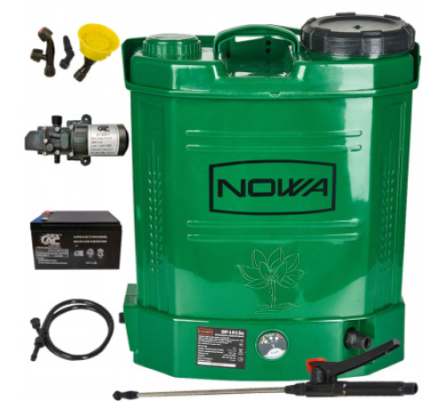 Обприскувач акумуляторний Nowa 12l Ранцевий