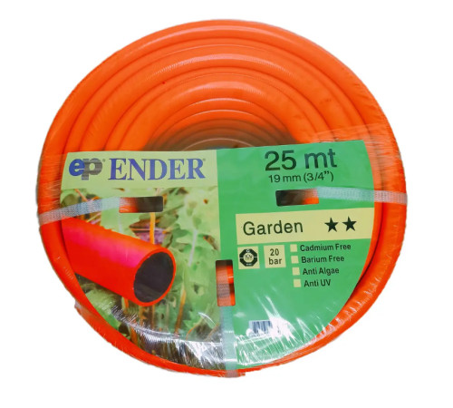 Шланг садовий Ender Garden 3/4" 25 м Садовий шланг для поливу Поливальний шланг 25 метрів