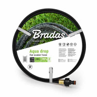 Шланг сочащийся Bradas Aqua-Drop Flat WADF1/2075 1/2 7.5 м Сочащийся шланг Шланг що плаче для поливу