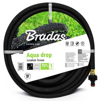 Шланг сочащийся Bradas Aqua-Drop WAD1/2020 1/2" 20 м Потіючий шланг для поливу Капілярний шланг для поливу