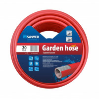 Шланг для поливу Symmer Garden Hose Pro Line 3/4" 20 м Поливальний шланг для саду та городу Червоний садовий шланг