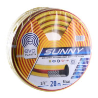 Шланг для поливу Evci Plastik Sunny 3/4" 20 м тришаровий шланг для поливу Садовий шланг для води