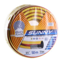 Шланг для поливу Evci Plastik Sunny 3/4" 50 м Довгий поливальний шланг Хороший садовий шланг