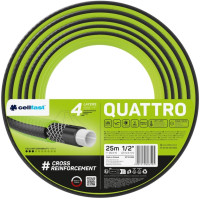 Шланг садовий Cellfast Quattro 1/2" 25 м Міцний 4-шаровий шланг Легкий садовий шланг