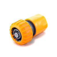 Конектор для шлангів Yimai 5820 3/4" З аквастопом Перехідник для шланга Адаптер для шланга садового