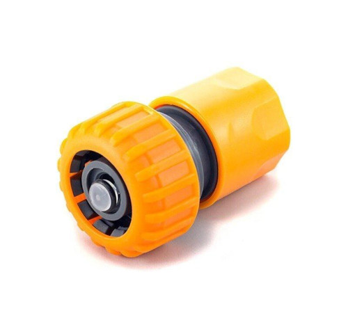 Конектор для шлангів Yimai 5820 3/4" З аквастопом Перехідник для шланга Адаптер для шланга садового