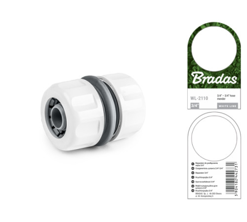 Муфта з'єднувальна 3/4" Bradas White Line WL-2110 З'єднувальна муфта для шланга