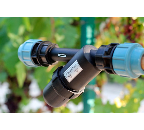 Фільтр сітчастий для крапельного поливу Presto-PS 1725-S-120 3/4" Фільтр для очищення води в крапельній системі