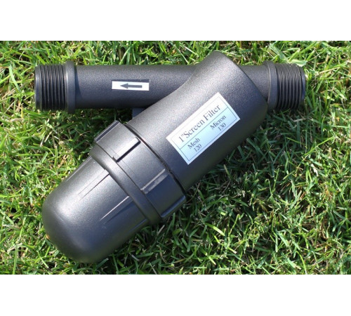 Фільтр сітчастий для крапельного поливу Presto-PS 1725-S-120 3/4" Фільтр для очищення води в крапельній системі
