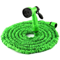 Шланг розтяжний з розпилювачем As Seen On TV Magic Hose Green 15 м Розтяжний поливальний шланг з пістолетом