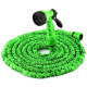 Шланг розтяжний з розпилювачем As Seen On TV Magic Hose Green 22.5 м Поливний шланг розтяжний