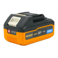 Акумуляторна батарея Procraft Battery 20/4 Turbo 20 В 4 Ач Професійна акумуляторна батарея