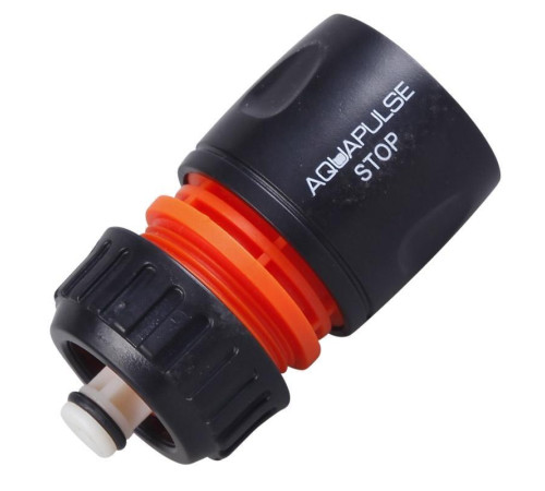 Коннектор для шлангів Aquapulse 1/2" Stop Швидкознімний коннектор для садових шлангів
