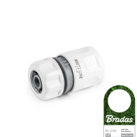 Коннектор 1/2" Bradas Stop White Line WL-2140 Коннектор для поливальних шлангів