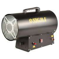 Газова теплова гармата прямого нагріву Sigma 33кВт 650м³/год Побутова теплова гармата Теплова гармата для гаража