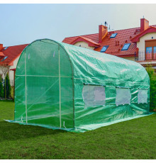 Теплиця садова Мрія P4 Зелений 6м2 2х3м Парник каркасний Готова теплиця
