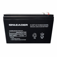 Акумулятор для акумуляторних обприскувачів Sinleader 12 V 8 A Акумуляторна батарея для садового обприскувача