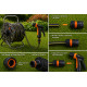 Набір Металева котушка зі шлангом Aquapulse Black Crystal 3/4" 50м та аксесуарами, комплект для поливу