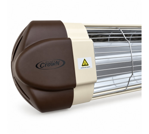 Інфрачервоний обігрівач Silver Crown 2000W 240х1000х140 мм підлоговий зі штативом