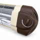 Інфрачервоний обігрівач Silver Crown 2000W 240х1000х140 мм підлоговий зі штативом