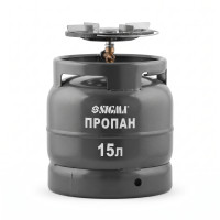 Балон газовий з конфоркою 15л SIGMA (2903261) Газовий балон з пальником Туристичний газовий балон